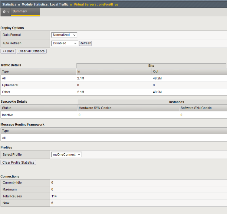 F5 Labs : OneConnect Profile and Connection Transformations