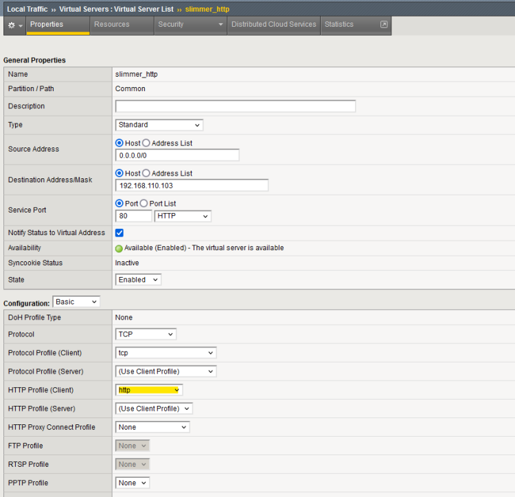 F5 : Source IP and Cookie Persistence profile