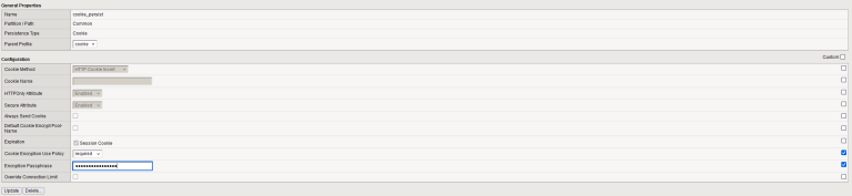 F5 : Source IP and Cookie Persistence profile