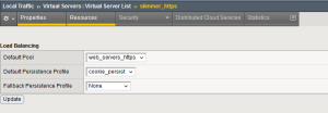 F5 : Source IP and Cookie Persistence profile