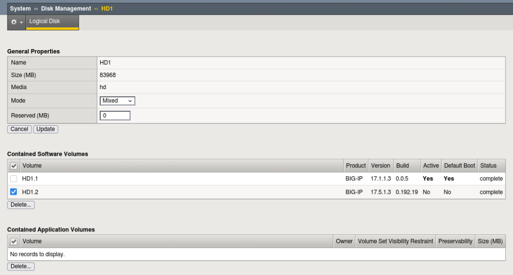 ADC labs : Delete Volume